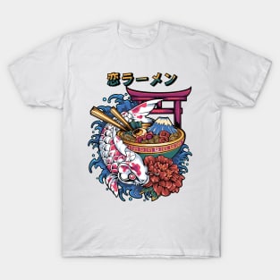 koi fish ramen T-Shirt